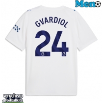 Manchester City Josko Gvardiol #24 Replica Third Shirt 2026-27 Short Sleeve